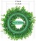 17in Artificial Greenery Wreath – Spring & Summer Front Door, Wall & Window Decor (Boxwood)
